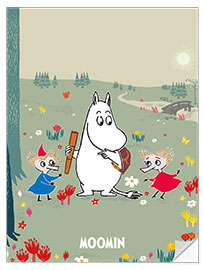 Sisustustarra Moomintroll with Thingumy and Bob