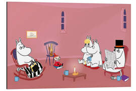 Magnettafel Sonntagabend im Muminhaus