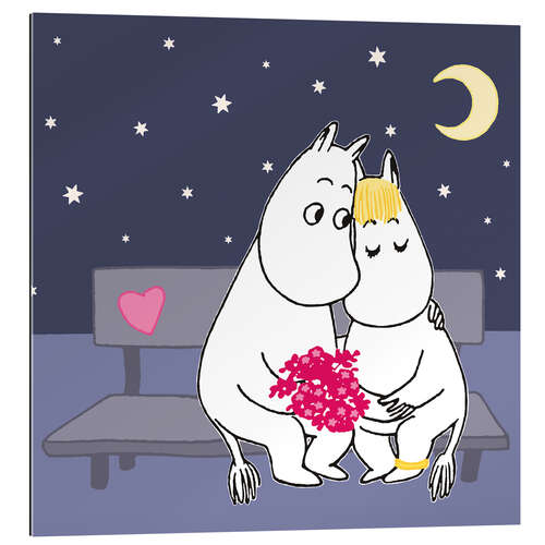 Galleriprint Moomin Moonlight Rendezvous