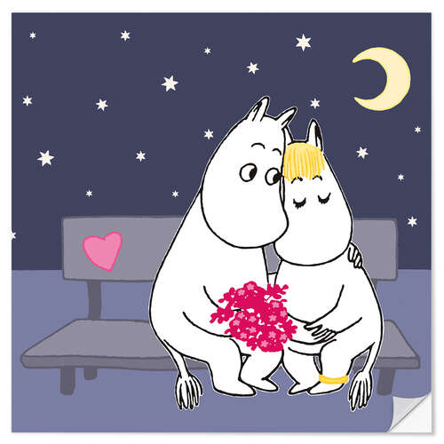 Sisustustarra Moomin Moonlight Rendezvous