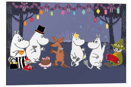 Magnettafel Partyspaß bei den Mumins