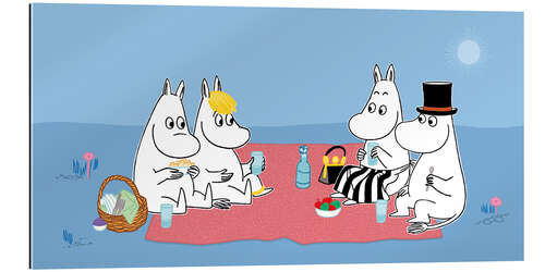 Gallery print Moomin family picnic