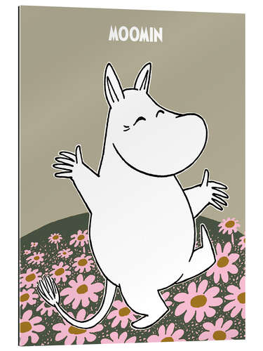 Quadro em plexi-alumínio Happy Moomin