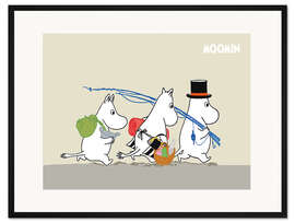 Gerahmter Kunstdruck Lasst uns angeln gehen!