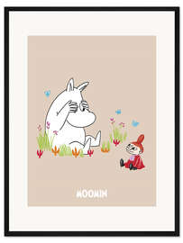 Gerahmter Kunstdruck Was hast du vor, Kleine My?