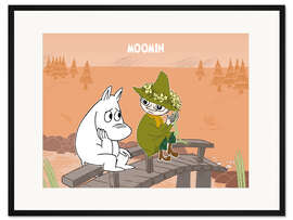 Gerahmter Kunstdruck Warum bin ich so melancholisch, Snufkin?