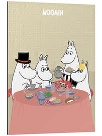 Magnettafel Am Tisch bei den Mumins