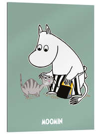 Galleriprint Moominmamma with kitten