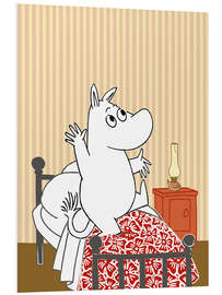 PVC-tavla Cheerful Moomintroll