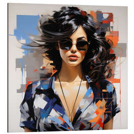 Magnettafel Modern Lady