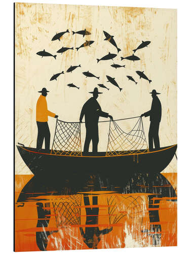 Cuadro de aluminio Fishermen