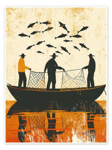 Poster Fishermen
