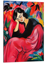 Magnettafel Fauvistischer Sommertagstraum