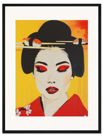 Gerahmter Kunstdruck Sushi Lover