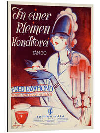 Magnettafel In einer kleinen Konditorei, Tango, 1929