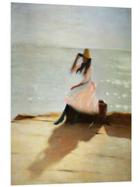 Quadro em PVC Young Girl on the Beach, Philip Wilson Steer