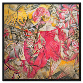 Gerahmter Kunstdruck Der Zirkus, Alexander Wassiljewitsch Schewtschenko, 1913