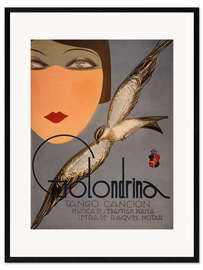 Framed art print Golondrina, Tango Cancion, Buenos Aires 1930