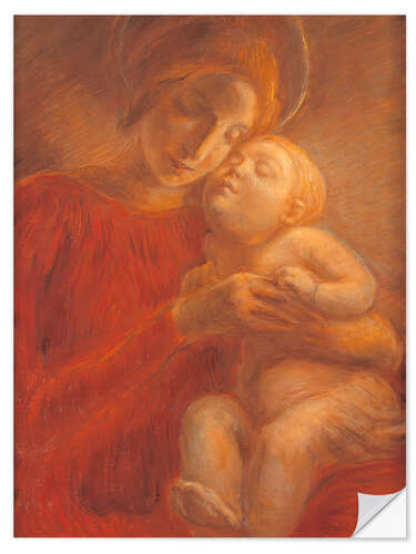 Sisustustarra Mary with Child, 1895