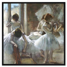 Gerahmter Kunstdruck Danseuses, 1885