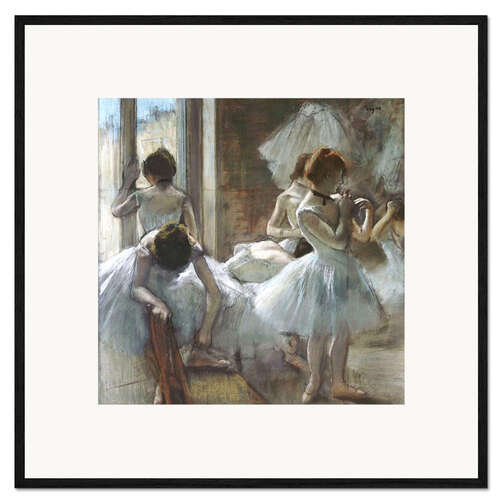Kehystetty taidepainatus Danseuses, 1885