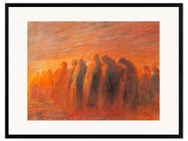 Impresión de arte enmarcada The Return of the Pious Women, 1910