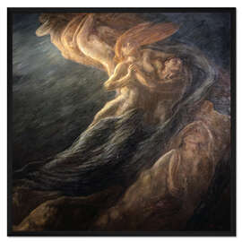 Gerahmter Kunstdruck Paolo und Francesca, 1909