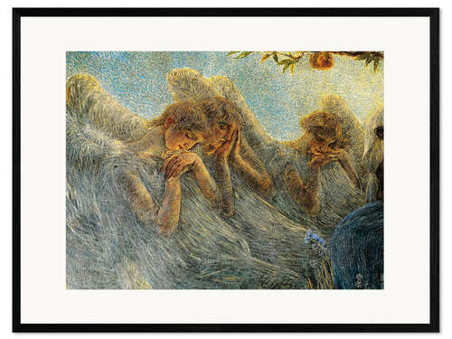 Gerahmter Kunstdruck Angels, Ausschnitt aus Maternity