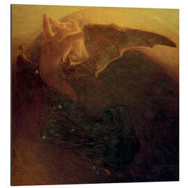 Tableau en aluminium The day awakens the night, 1905