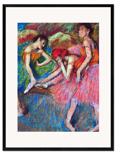 Framed art print Resting dancers, c. 1898