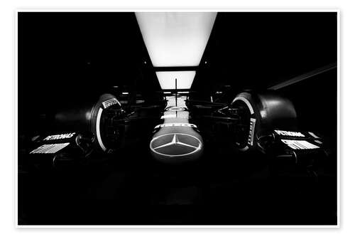 Plakat Mercedes F1 W11 EQ Performance, 2020 II