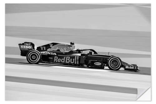 Sticker mural Sergio Perez, Red Bull Racing RB16B, Bahrain GP 2023 II