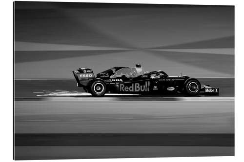 Galleriprint Flying sparks from Max Verstappen, Red Bull, Bahrain 2020 II