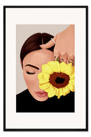 Gerahmter Kunstdruck Bloom