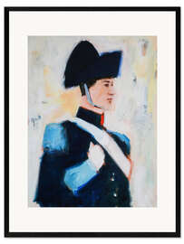 Gerahmter Kunstdruck Carabiniere 1896