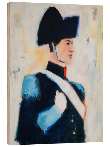 Wood print Carabiniere 1896