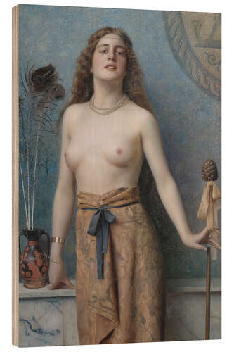 Trebilde Young Bacchante With Thrysos Staff, 1899