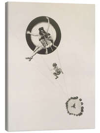 Canvas print Behind the Back of the Gods, 1928 - László Moholy-Nagy