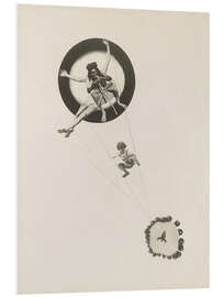 Hartschaumbild Hinter dem Rücken der Götter, 1928