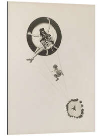 Magnettafel Hinter dem Rücken der Götter, 1928