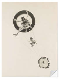 Wandsticker Hinter dem Rücken der Götter, 1928