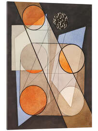 Acrylic print Composition Aux Cercles Symétriques, 1932 - László Moholy-Nagy
