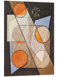 Aluminiumsbilde Composition Aux Cercles Symétriques, 1932 - László Moholy-Nagy