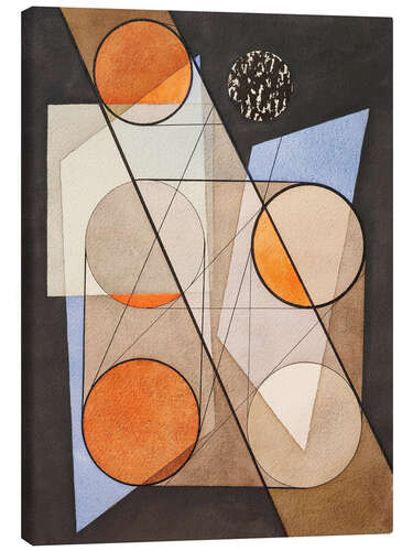 Lienzo Composition Aux Cercles Symétriques, 1932