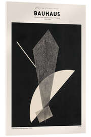 Stampa su vetro acrilico Konstruktion V - Bauhaus School of Art, 1923 - László Moholy-Nagy