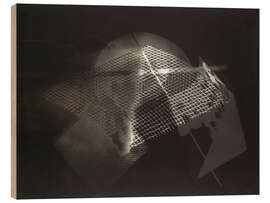 Obraz na drewnie Photogram, 1922 - László Moholy-Nagy