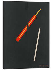 Canvas-taulu Collage With Three Elements - László Moholy-Nagy