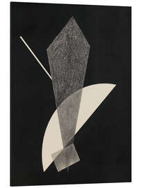 Alubild Konstruktion V, 1923 - László Moholy-Nagy