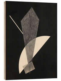 Tableau en bois Construction V, 1923