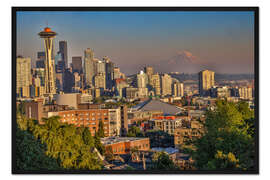 Gerahmter Kunstdruck Seattle, Washington State, USA